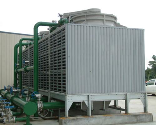 250t（吨）方形横流冷却塔厂家施工安装